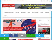 Tablet Screenshot of keyshone.com